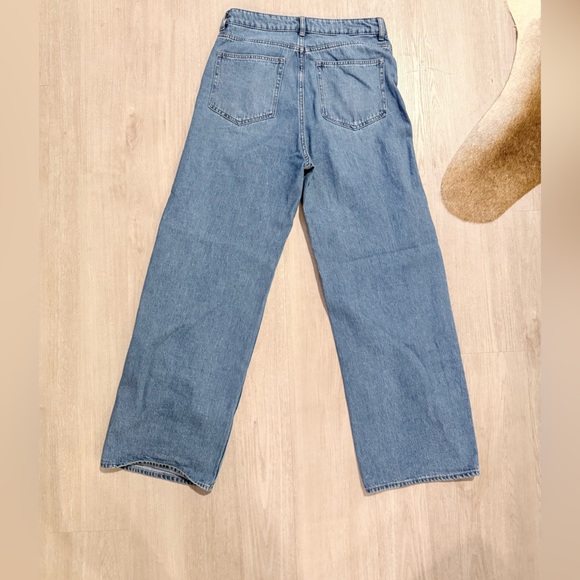 H&M Light Blue wide denim jeans - Picture 2 of 8